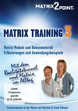 MATRIX TRAINING 3 von Indergand,  Peter