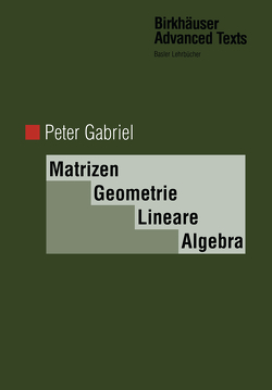 Matrizen, Geometrie, Lineare Algebra von Gabriel,  Peter