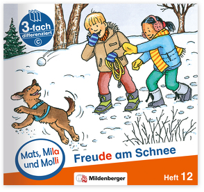 Mats, Mila und Molli – Heft 12: Freude am Schnee – C von Dr. Weinrebe,  Helge, Heinisch,  Gabriele, Wolber,  Axel