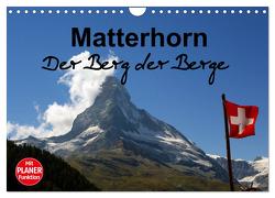 Matterhorn. Der Berg der Berge (Wandkalender 2024 DIN A4 quer), CALVENDO Monatskalender von Michel / CH,  Susan