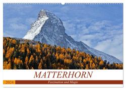 MATTERHORN. Faszination und Magie (Wandkalender 2024 DIN A2 quer), CALVENDO Monatskalender von Michel,  Susan