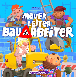 Mauer, Leiter, Bauarbeiter von Mawil