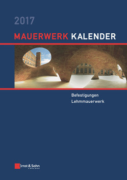 Mauerwerk-Kalender / Mauerwerk-Kalender 2017 von Jäger,  Wolfram