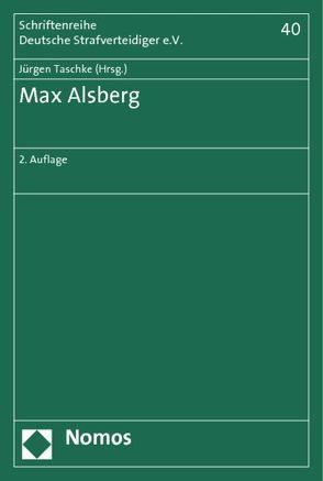 Max Alsberg von Taschke,  Jürgen