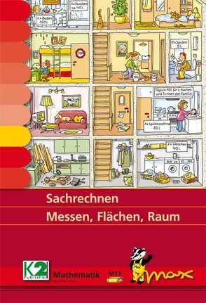 Max-Lernkarten: Sachrechnen Messen, Flächen, Raum