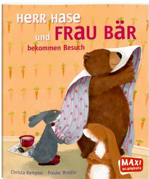 Herr Hase und Frau Bär von Kempter,  Christa, Weldin,  Frauke