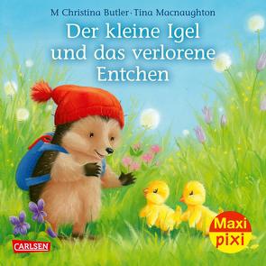 Maxi Pixi 411: VE 5: Der kleine Igel und das verlorene Entchen (5 Exemplare) von Butler,  M Christina, Macnaughton,  Tina