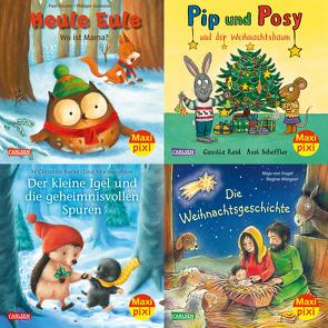 Maxi-Pixi-4er-Set 104: Bilderbuchwinter (4×1 Exemplar) von Diverse