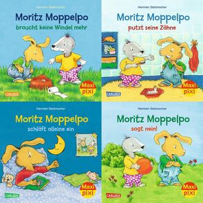 Maxi-Pixi-4er-Set 71: Moritz Moppelpo (4×1 Exemplar) von Stellmacher,  Hermien