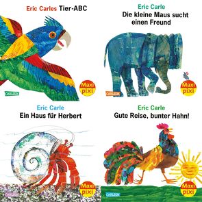 Maxi-Pixi-4er-Set 74: Eric Carle 90. Geburtstag (4×1 Exemplar) von Carle,  Eric