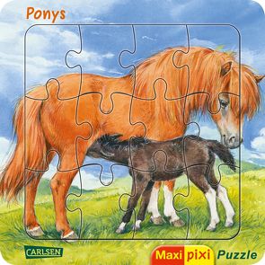 Maxi Pixi: Maxi-Pixi-Puzzle: Ponys von Krautmann,  Milada