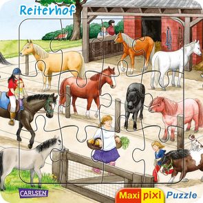 Maxi Pixi: Maxi-Pixi-Puzzle: Reiterhof von Ebert,  Anne