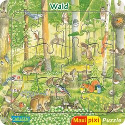 Maxi Pixi: Maxi-Pixi-Puzzle: Wald von Henkel,  Christine