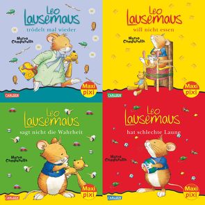 Maxi-Pixi-4er-Set 27: Neues von Leo Lausemaus (4×1 Exemplar) von Campanella,  Marco