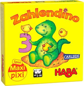 Maxi-Pixi-Spiel „made by haba“: Zahlendino von HABA