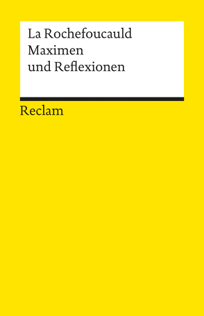 Maximen und Reflexionen von La Rochefoucauld, Nußbächer,  Konrad