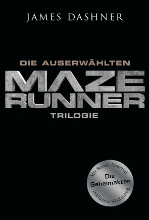 Die Auserwählten – Band 1-3 der nervenzerfetzenden Maze-Runner-Serie in einer E-Box! von Burger,  Anke Caroline, Dashner,  James, Hinderer,  Katharina