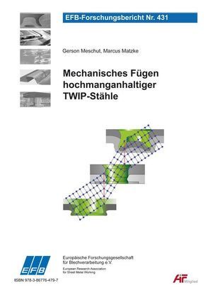 Mechanisches Fügen hochmanganhaltiger TWIP-Stähle von Matzke,  Marcus, Meschut,  Gerson