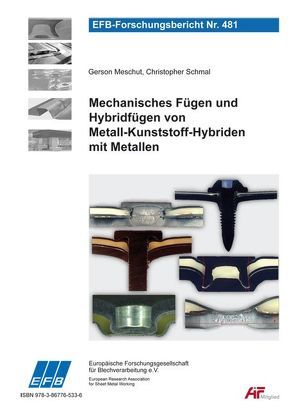 Mechanisches Fügen und Hybridfügen von Metall-Kunststoff-Hybriden mit Metallen von Meschut,  Gerson, Schmal,  Christopher