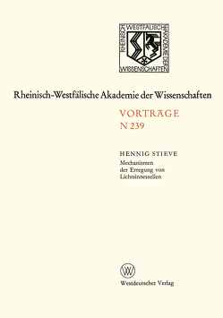 Mechanismen der Erregung von Lichtsinneszellen von Stieve,  Hennig