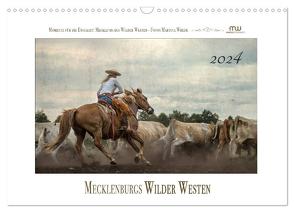 Mecklenburgs Wilder Westen (Wandkalender 2024 DIN A3 quer), CALVENDO Monatskalender von Wrede,  Martina