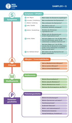 MEDI-LEARN Card: SAMPLER+S von Karaß,  Benjamin, MEDI-LEARN Verlag GbR, Plappert,  Thomas, Schröder,  Steffen-Philipp, Weier,  Christian