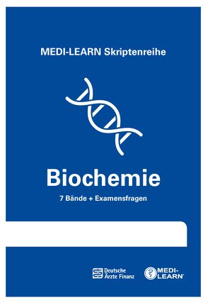 MEDI-LEARN Skriptenreihe: Biochemie im Paket von Adam,  Dr. Matti, Curth,  Dr. Harald, Fehlberg,  Sebastian, Geisenberger,  Christoph, Körtner,  Günter, Lüdeling,  Daniel, Plata,  Dr. Isabel, Rahbari,  Dr. Nuh N.