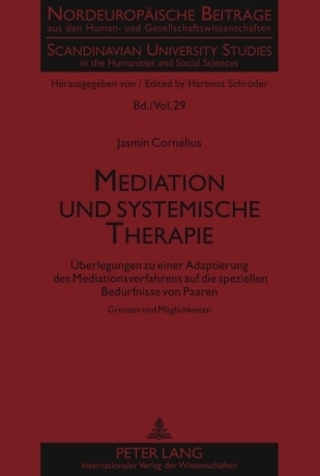 Mediation und systemische Therapie von Cornelius,  Jasmin