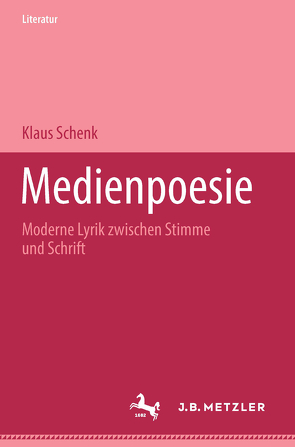 Medienpoesie von Schenk,  Klaus