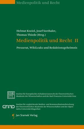 Medienpolitik und Recht von Koziol,  Helmut, Seethaler,  Josef, Thiede,  Thomas