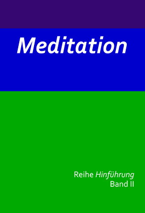 Meditation von Blumenthal,  Jochen