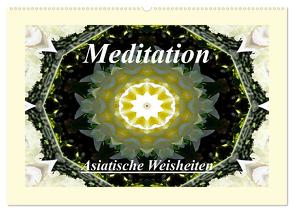 Meditation – Asiatische Weisheiten (Wandkalender 2024 DIN A2 quer), CALVENDO Monatskalender von Art-Motiva,  Art-Motiva