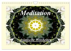 Meditation – Asiatische Weisheiten (Wandkalender 2024 DIN A4 quer), CALVENDO Monatskalender von Art-Motiva,  Art-Motiva