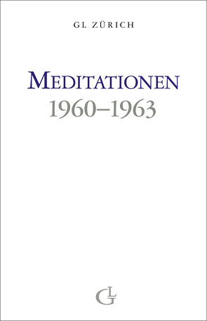 Meditationen 1960-1963 von Brunner,  Beatrice