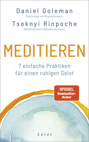 Meditieren von Goleman,  Daniel, Rinpoche,  Tsoknyi, Schuhmacher,  Maike, Schuhmacher,  Stephan