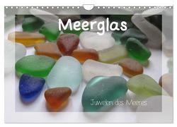 Meerglas – Juwelen der Meeres (Wandkalender 2024 DIN A4 quer), CALVENDO Monatskalender von Wimber,  Ann-Christin