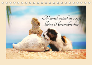 Meerschweinchen 2023, kleine Herzensbrecher (Tischkalender 2023 DIN A5 quer) von Foto Grafia Fotografie,  Anja