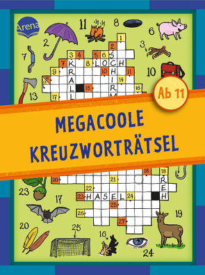 Megacoole Kreuzworträtsel von Haller,  Stefan