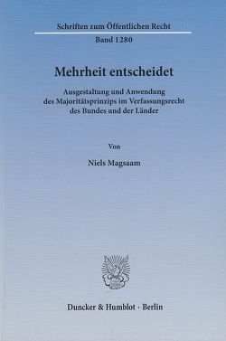 Mehrheit entscheidet. von Magsaam,  Niels