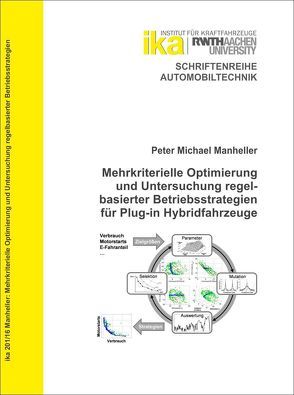 Mehrkriterielle Optimierung und Untersuchung regelbasierter Betriebsstrategien für Plug-in Hybridfahrzeuge von Manheller,  Peter Michael