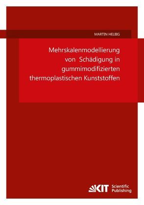 Mehrskalenmodellierung von Schädigung in gummimodifizierten thermoplastischen Kunststoffen von Helbig,  Martin