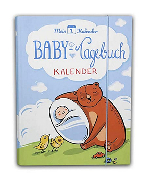 Baby Tagebuch für’s erste Lebensjahr (blau)