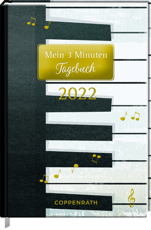 Mein 3 Minuten Tagebuch 2022 – Piano (All about music) von Sander,  Gesa