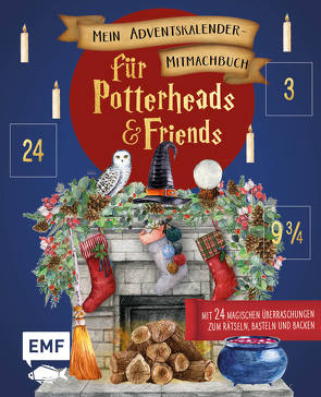 Mein Adventskalender-Mitmachbuch für Potterheads and Friends von Dusy,  Tanja, Holzapfel,  Birgit Elisabeth, Jost,  Berrin, Kuhlmann,  Christine