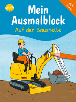 Mein Ausmalblock. Auf der Baustelle von Honnen,  Falko