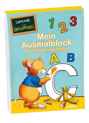 Mein Ausmalblock – Buchstaben und Zahlen von Campanella,  Marco