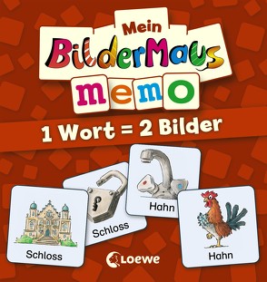 Mein Bildermaus-Memo – 1 Wort = 2 Bilder von Bux,  Alexander