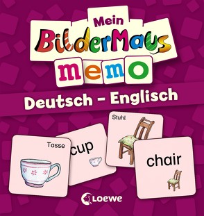 Mein Bildermaus-Memo – Deutsch – Englisch von Ginsbach,  Julia