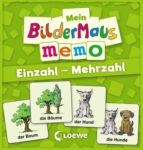 Mein Bildermaus-Memo – Einzahl – Mehrzahl von Bux,  Alexander