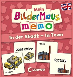 Mein Bildermaus-Memo – Englisch – In der Stadt – In Town von Boehm,  Michael